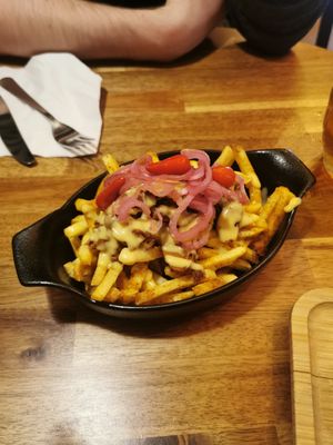 Loaded Fries at Palo Verde in Prague