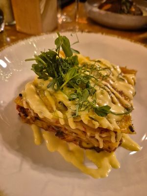 Lasagna at Palo Verde in Prague