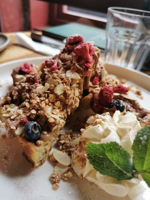 Waffles at Palo Verde in Prague