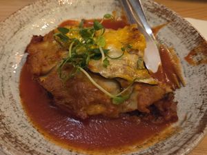 Lasagna at Palo Verde in Prague