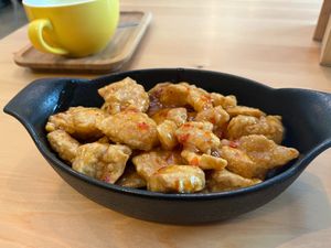 Veg chicken at Palo Verde in Prague