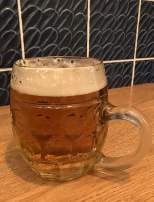 Draft beer  at Palo Verde in Prague