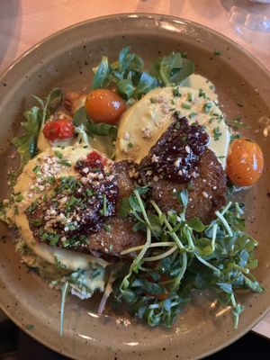 tofu benedict   at Palo Verde in Prague