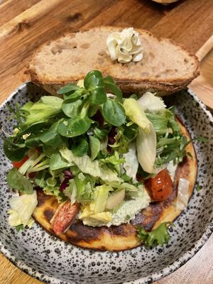 Kimchi omelette   at Palo Verde in Prague