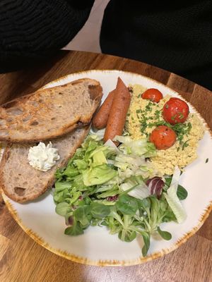 Tofu scramble   at Palo Verde in Prague