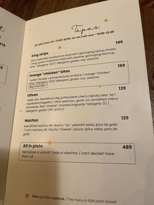 Tapas   at Palo Verde in Prague