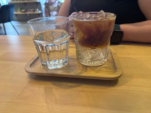 Espresso tonic  at Palo Verde in Prague