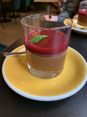 Vegan Chocolate Mousse  at Palo Verde in Prague
