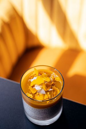 chia puding at Palo Verde in Prague