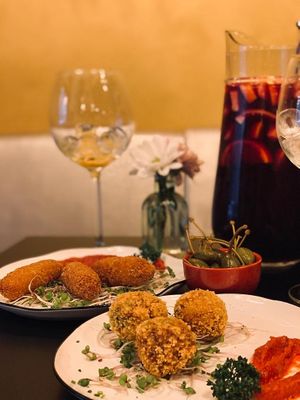 Tapas and sangria at Palo Verde in Prague