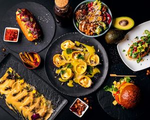 Menu fotoshot at Palo Verde in Prague