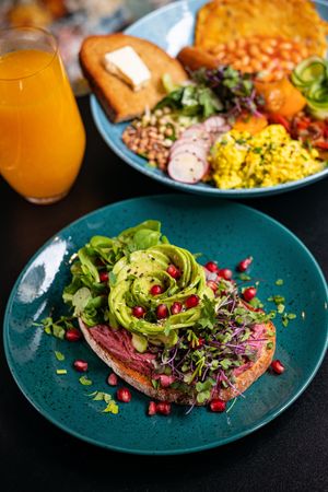 Avocado toust at Palo Verde in Prague