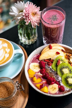 Smoothie bowl at Palo Verde in Prague