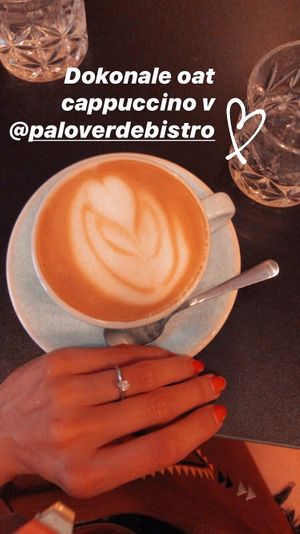oat cappuccino was perfect at Palo Verde in Prague