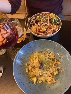 Bowl & Homemade Tagliatelle  at Palo Verde in Prague