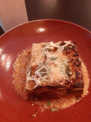 Lasagne at Palo Verde in Prague