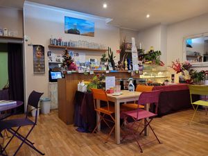 Innenansicht Theke at Hippo Bio Vegan in Hannover