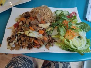 Seitan döner at Hippo Bio Vegan in Hannover