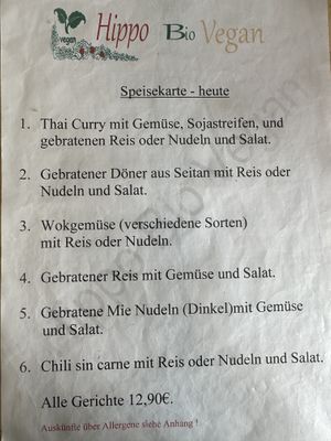   at Hippo Bio Vegan in Hannover