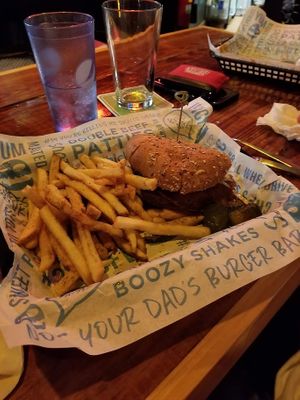 Vegan - Mind If I Smoke Burger at Hot Chip Burger Bar in Rochester