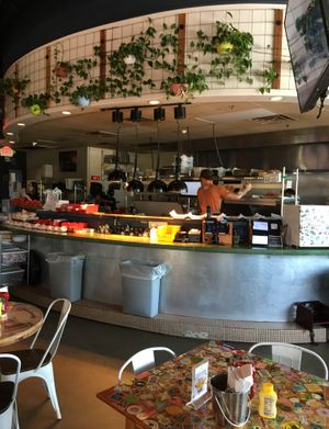 Kitchen at Hot Chip Burger Bar in Rochester