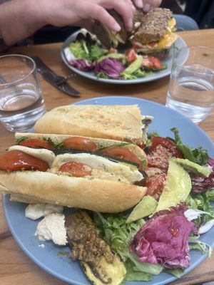   at Embrace Cafe in North London