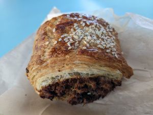 sausage roll at Terms of Endearment in Brooklyn