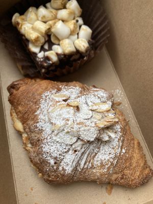 Almond croissant  at Terms of Endearment in Brooklyn