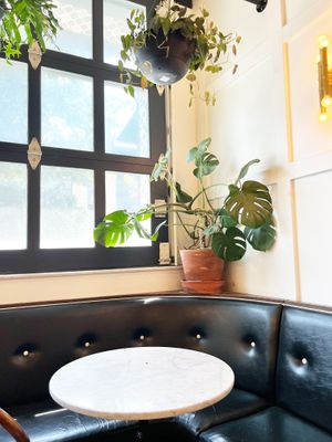 So chic, the interior   at Terms of Endearment in Brooklyn