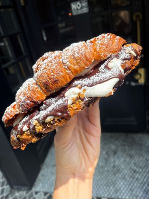 Smores croissant specila  at Terms of Endearment in Brooklyn