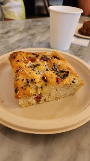 Sage and Garlic Foccacia at Terms of Endearment in Brooklyn