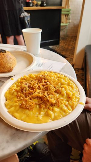 Mac and cheese at Terms of Endearment in Brooklyn