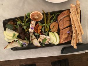 Cheese platter at Terms of Endearment in Brooklyn