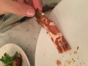 This bacon is beyond words  at Terms of Endearment in Brooklyn