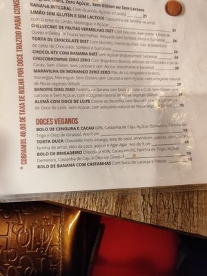 Doces Veganos at Maya Cafe in Rio De Janeiro