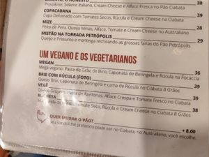 Sanduíches at Maya Cafe in Rio De Janeiro