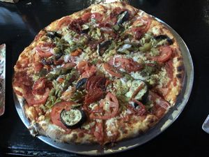   at Minuteman Pizza in Uyuni