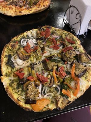   at Minuteman Pizza in Uyuni