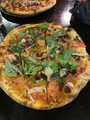   at Minuteman Pizza in Uyuni