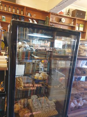 Cakes, slices and petit fours at The Press Book House in Newcastle