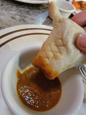 Samosas at Zaika Indian Cuisine in Austin