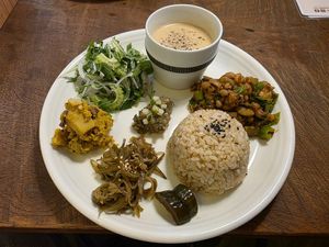 Buddha plate at Cocohane in Nishinomiya