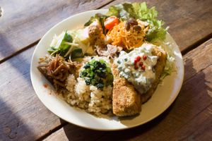 Buddha Plate at Cocohane in Nishinomiya