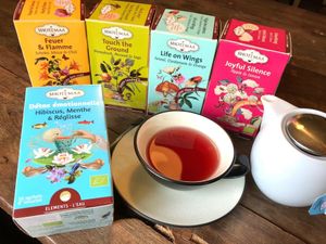 Herbal tea at Cocohane in Nishinomiya