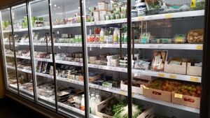 Chilled items at Molsa in Barcelona