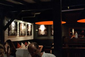 Nice atmosphere at Black Ginger in Gustavia
