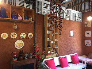 Roadside café at Paina Paita Home in Pai