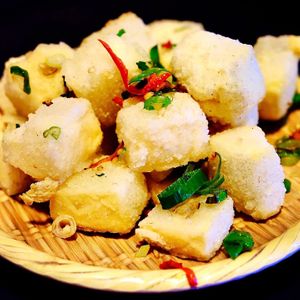 Salt and pepper tofu at Little China Girl in Northbridge