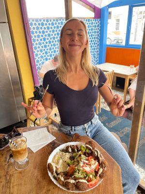 Bliss out.  at Baba Ganoush - Jerusalem Falafel in Bristol