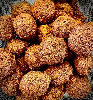 Falafel.  at Baba Ganoush - Jerusalem Falafel in Bristol
